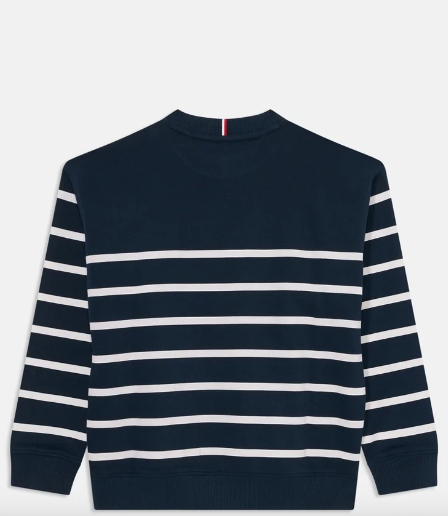 TOMMY HILFIGER FELPA A RIGHE